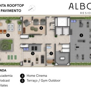 PLANTA ALBOR - LEGENDA - 2