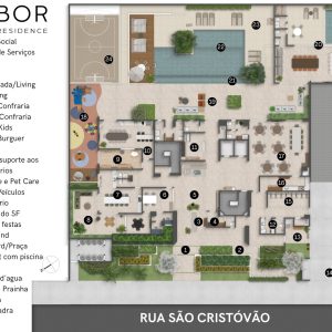 PLANTA ALBOR - LEGENDA - 1